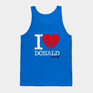 I Love Donald (Duck) Tank Top